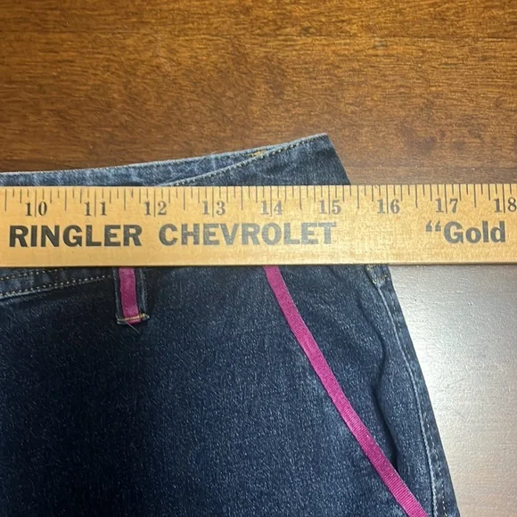 Sigrid Olsen Modernist 00 Women's Stretch Jeans Wide Leg Size 6 - Picture 6 of 8